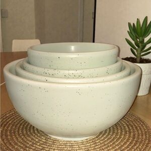 Greg Natale x FabFitFun Measuring Cups in Sage/speckle NWOB Limited Edition 2024